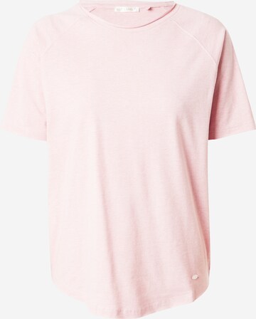 Key Largo T-shirt 'LINNEA' i rosa: framsida