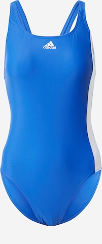 ADIDAS SPORTSWEAR Sportbadpak 'Colorblock' in Blauw: voorkant