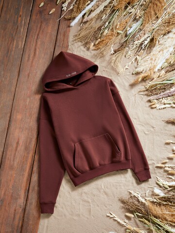 Kendall for ABOUT YOU Sweatshirt 'Ash' in Brown