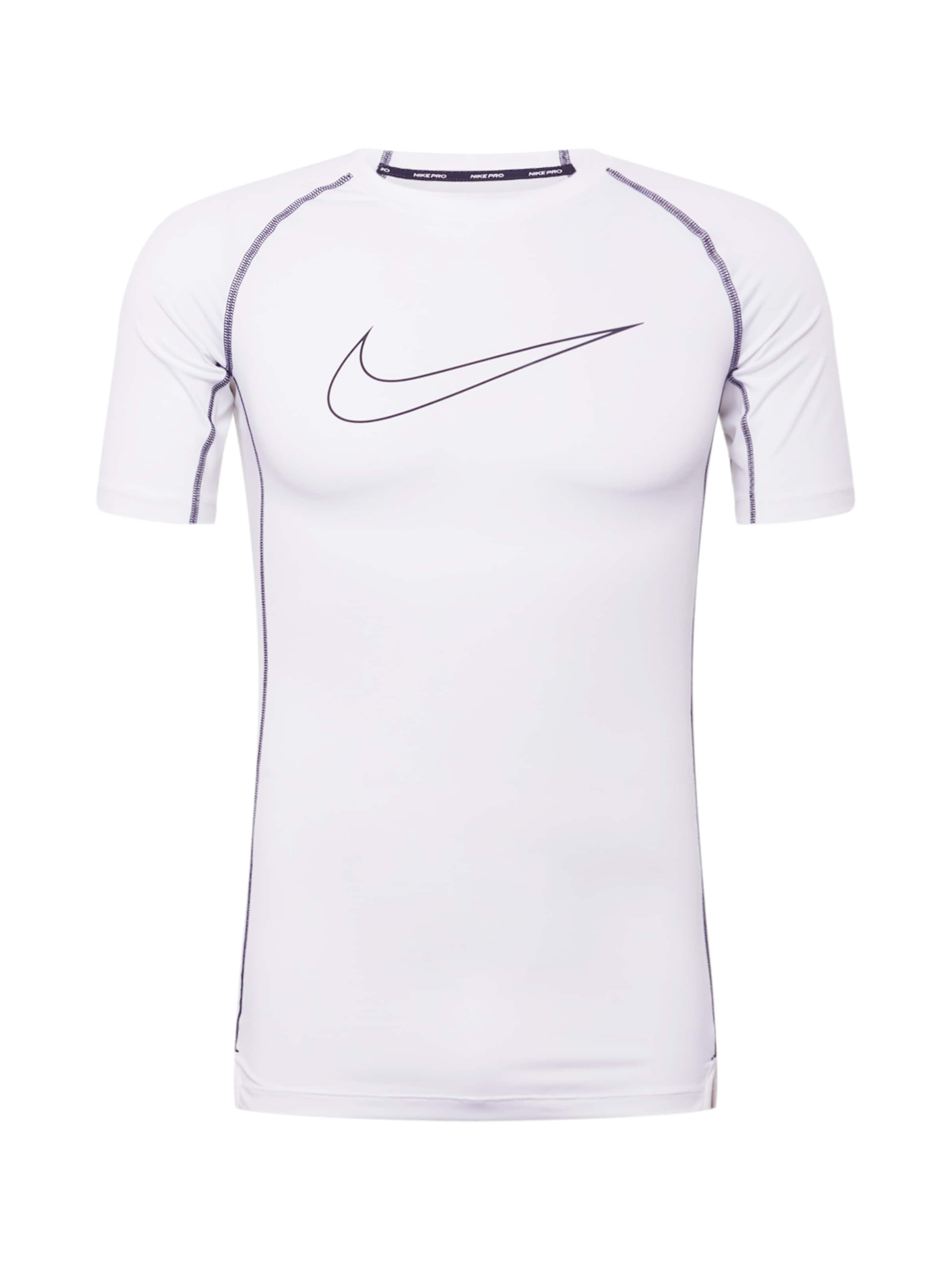 NIKE Funktionsshirt in Weiß: Vorderseite