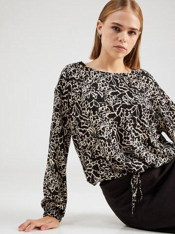 s.Oliver Blouse in Black