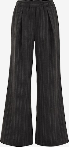 WE Fashion Wide Leg Laskoshousut värissä harmaa: etupuoli