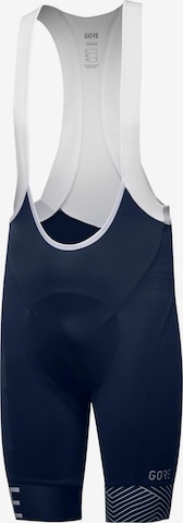 GORE WEAR Skinny Sporthose 'C5 Optiline' in Blau