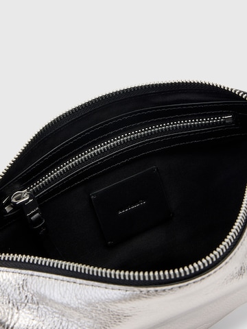 AllSaints Torba za čez ramo | srebrna barva