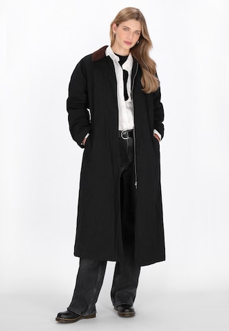 Manteau mi-saison 'Vintage' DreiMaster Vintage en noir