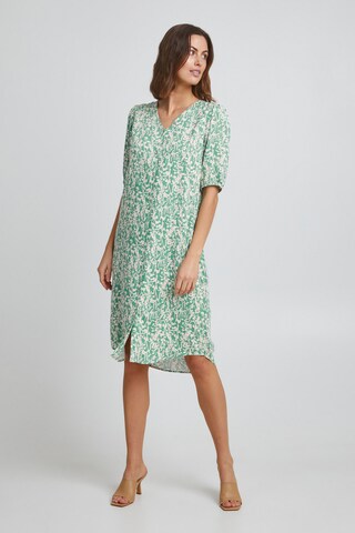 Fransa Shirt Dress 'FANITA' in Green