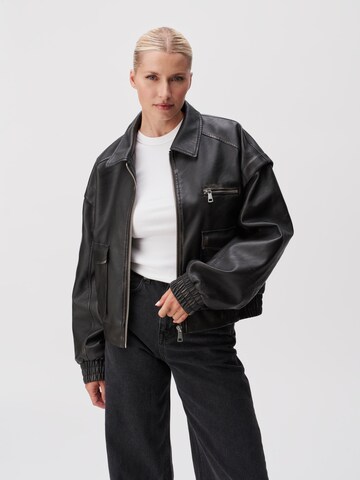LeGer by Lena Gercke Between-season jacket 'Asya' in Black: front