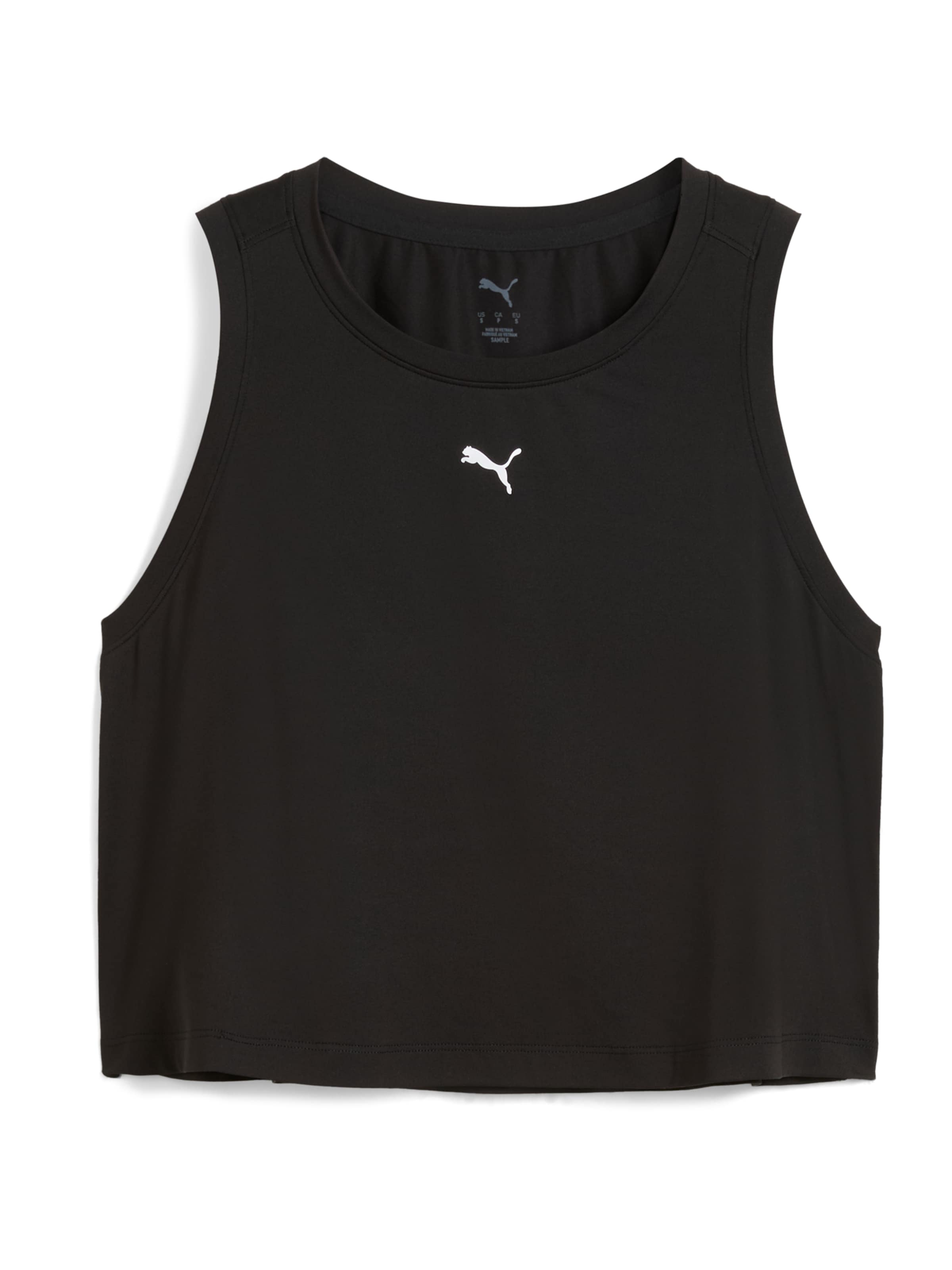 PUMA Haut de sport 'Cloudspun' en noir / blanc, Vue avec produit