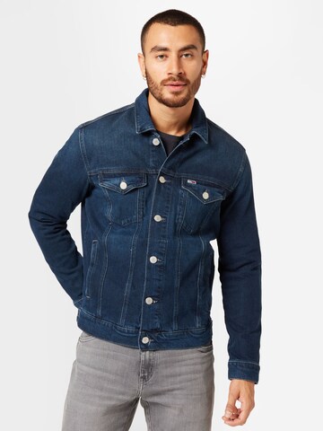 Tommy Jeans Between-Season Jacket in Blue: front