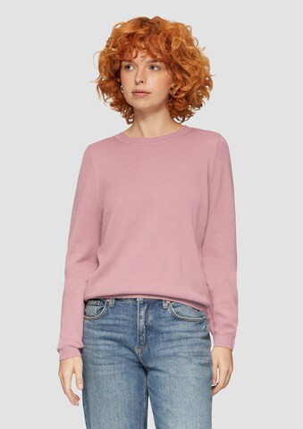 QS Trui in Roze: voorkant