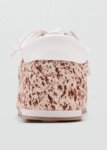 MANGO Sneakers in Beige