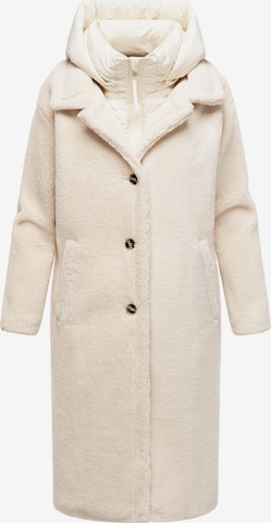 balts NAVAHOO Ziemas mētelis: no priekšpuses