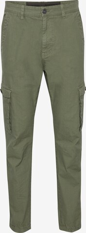 BLEND Slim fit Cargo Pants in Green: front