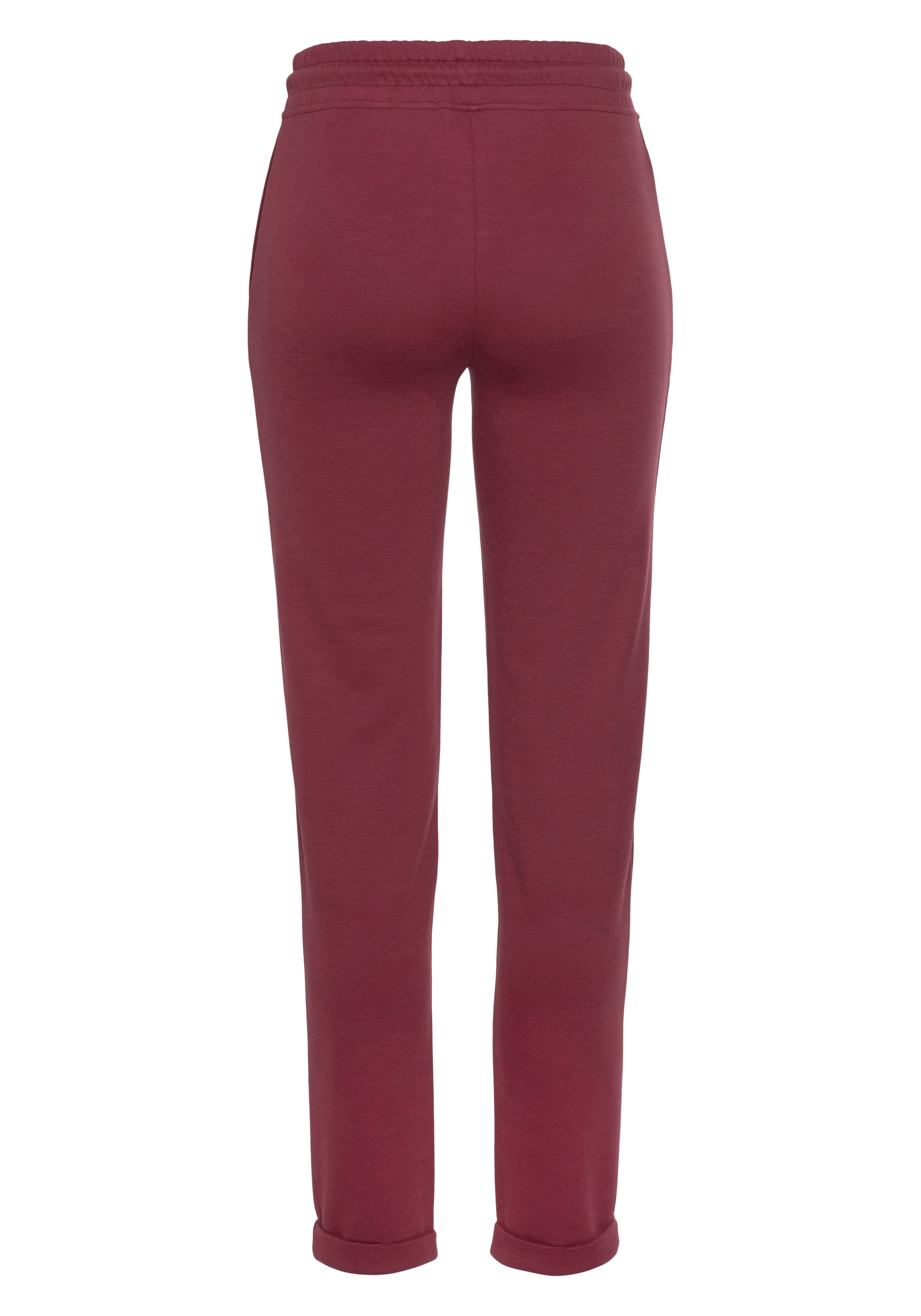 Effilé Pantalon H.I.S en rouge