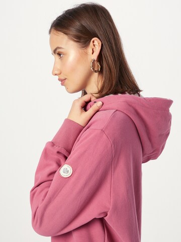 Ragwear - Sweatshirt 'LOOLA' em rosa