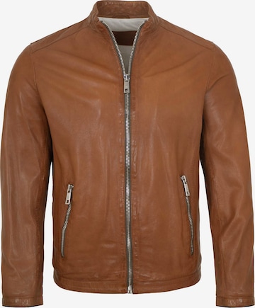 MILESTONE Übergangsjacke 'MSOliverio' in Braun: Vorderseite