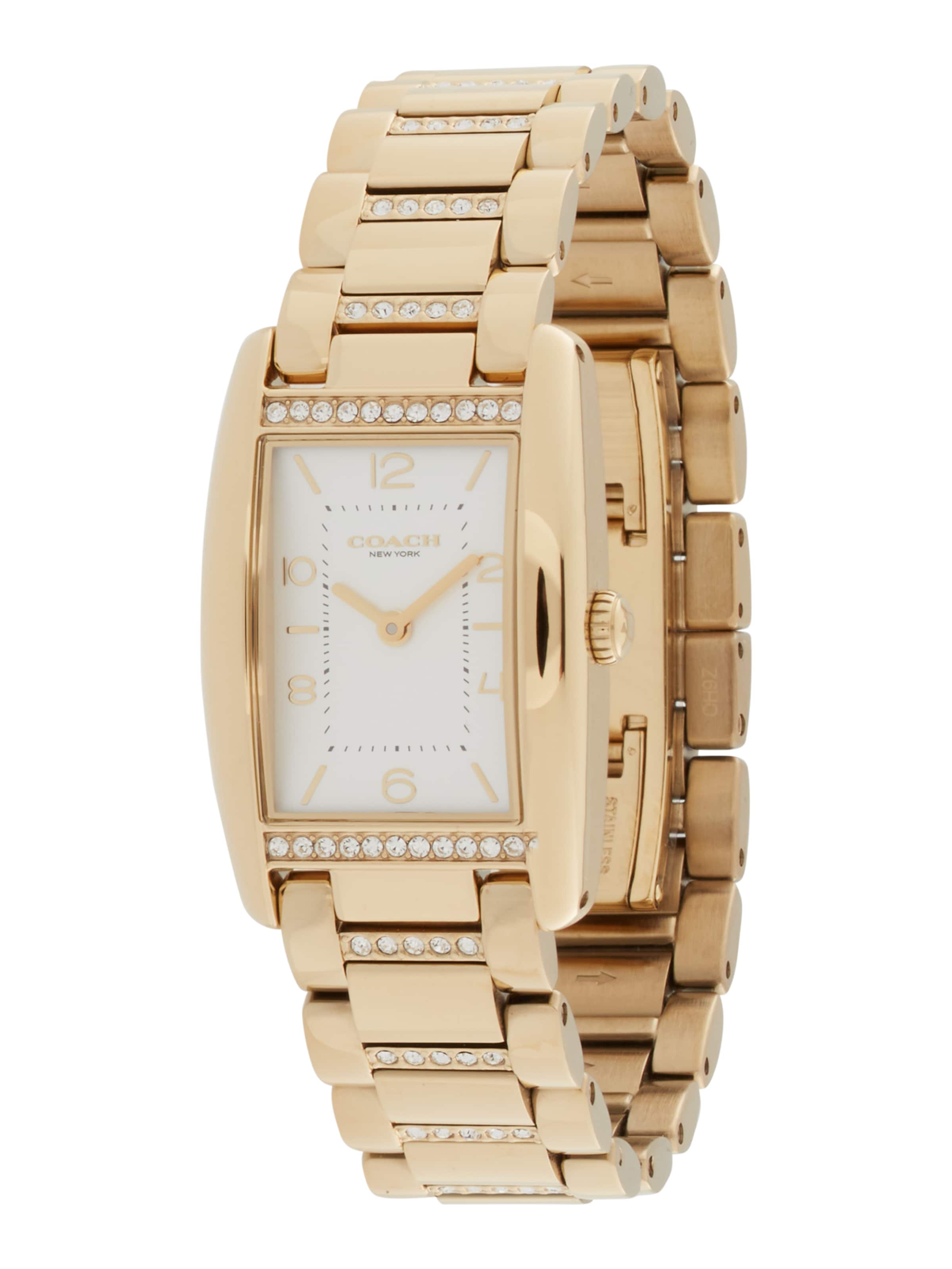 COACH Analoogkell 'Reese', värv Kuld: eest vaates