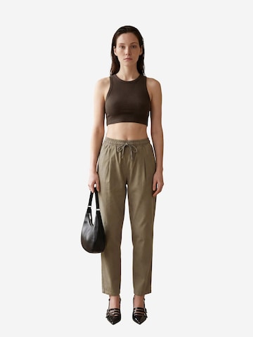 My fashion Regular Pants in Green: front