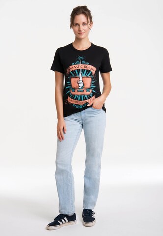 LOGOSHIRT Shirt 'Fantastic Beasts And Where To Find Them' in Zwart
