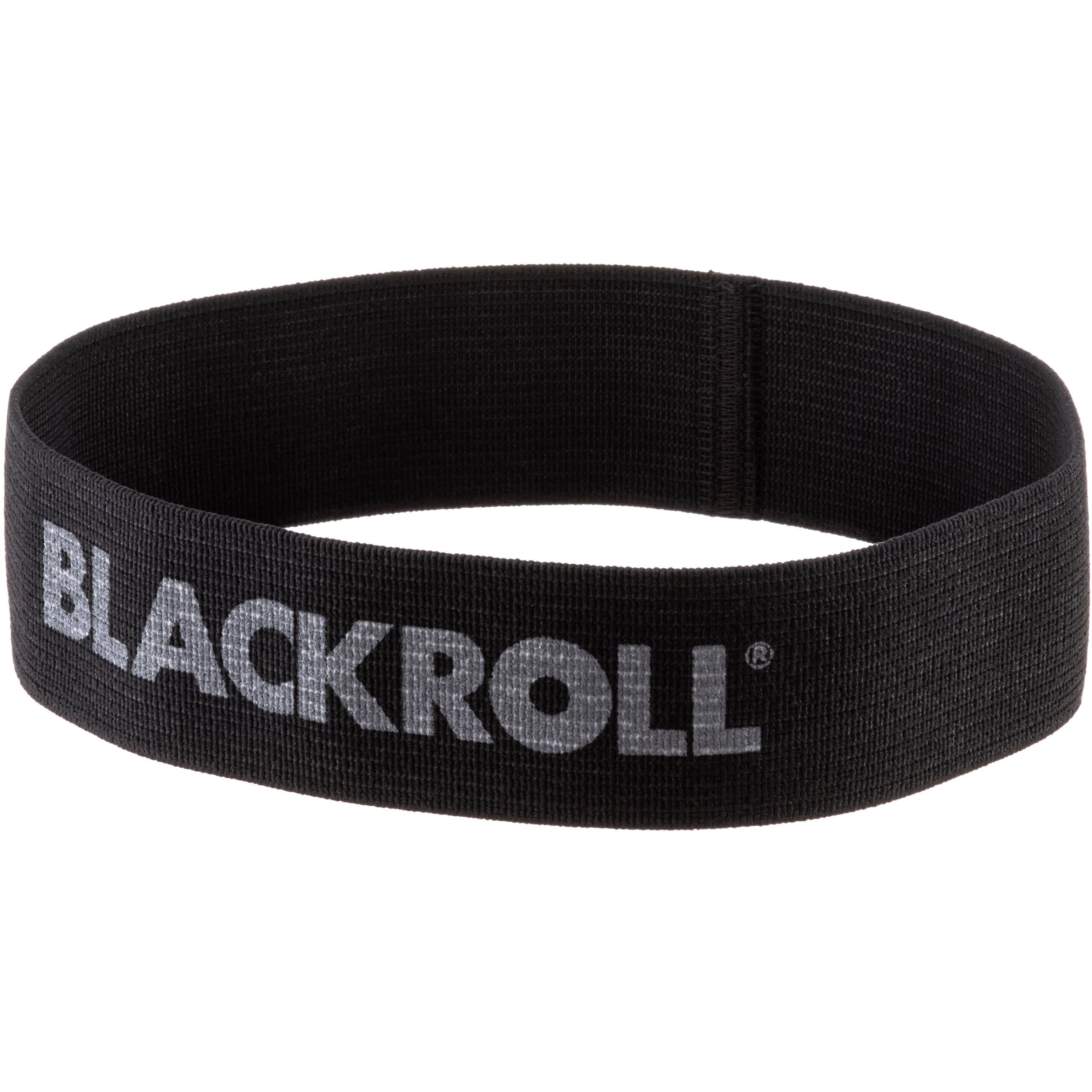 BLACKROLL Band in Schwarz: Vorderseite