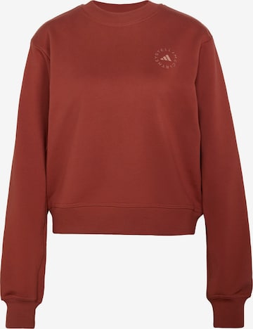 ADIDAS BY STELLA MCCARTNEY Sports sweatshirt 'adidas by Stella McCartney' in Red: front