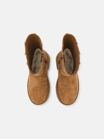 UGG Stiefelette 'Classic Twin Seam' in Braun