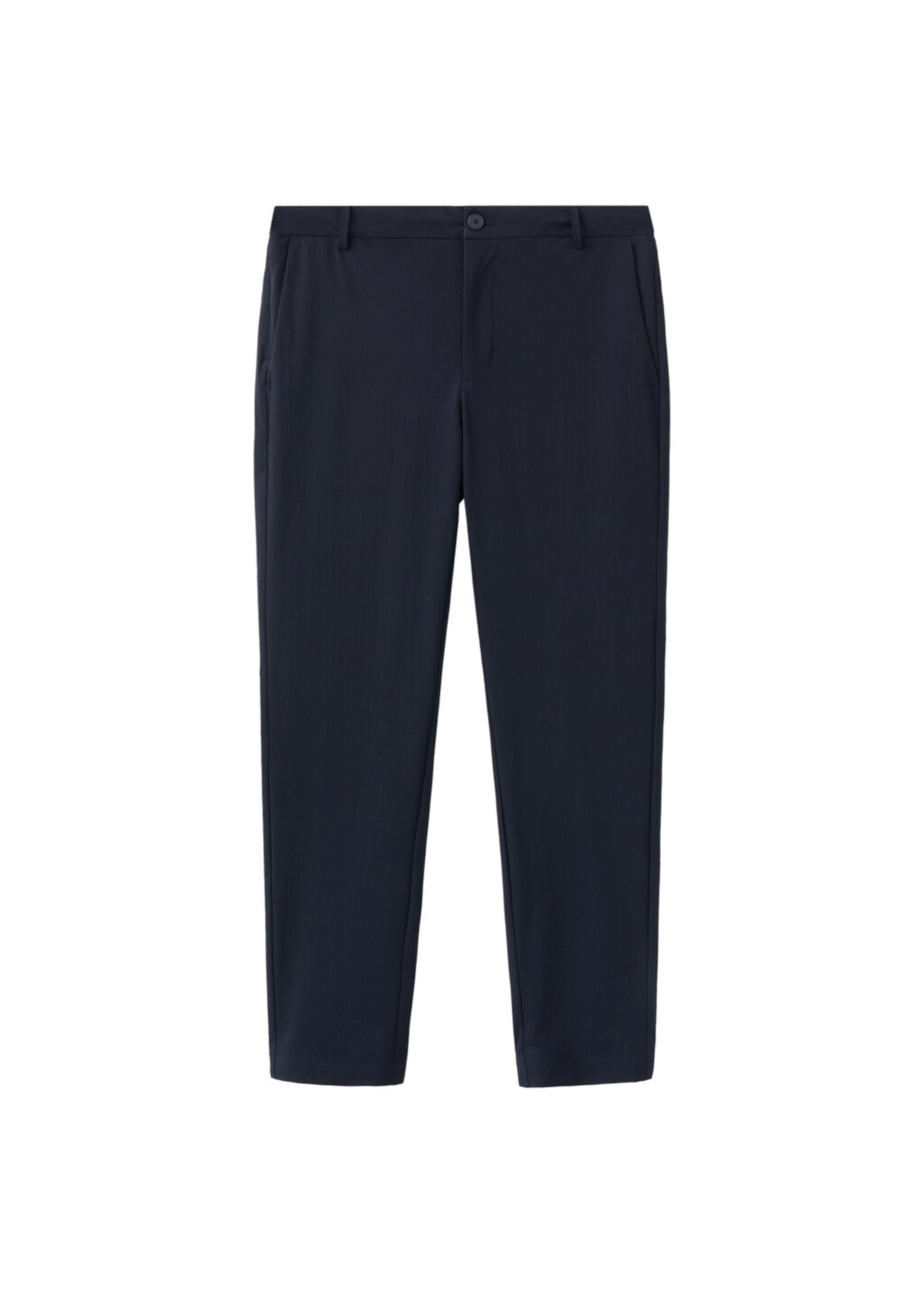 MANGO MAN Chino Pants 'Due' in Blue: front