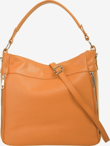 Cluty Handtasche in Orange: Vorderseite