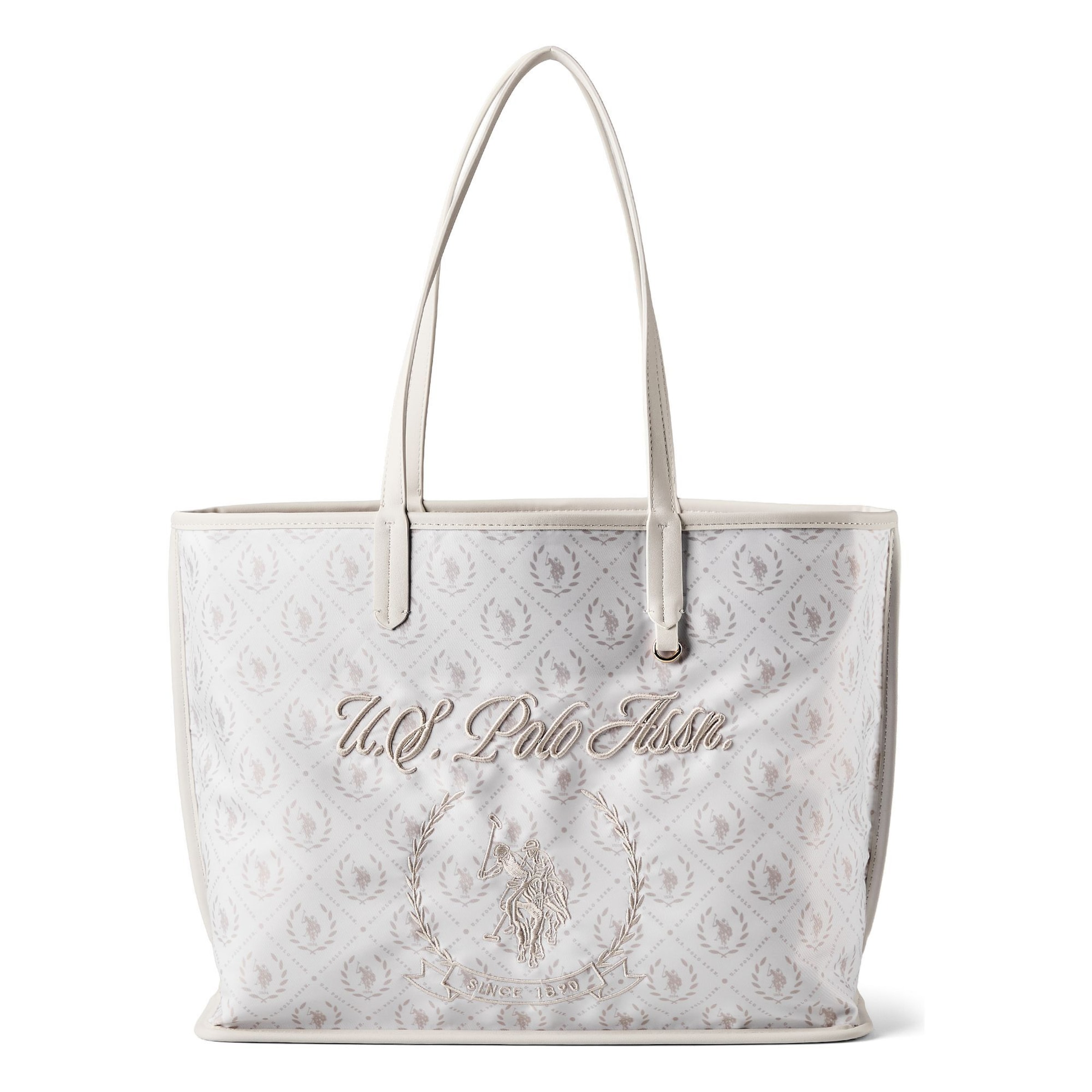U.S. POLO ASSN. Shopper in Wit: voorkant