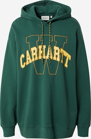 Carhartt WIP - Sudadera en verde: frente