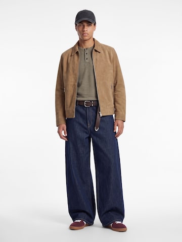JACK & JONES Wide leg Jeans 'DAVE' in Blue
