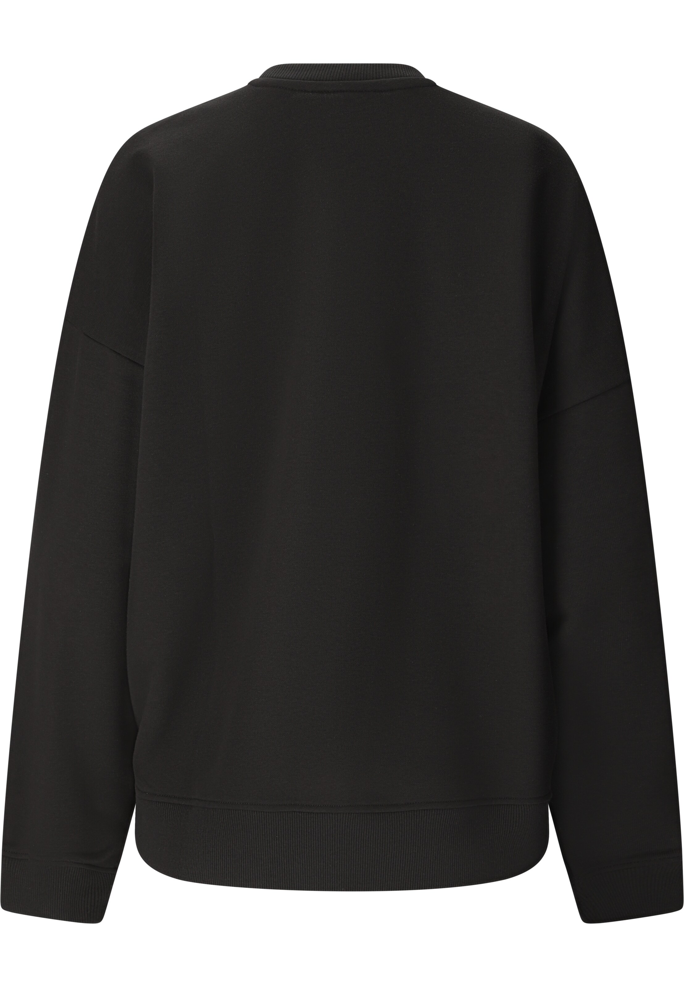 NOU Sweatshirt 'Vacay' in Schwarz
