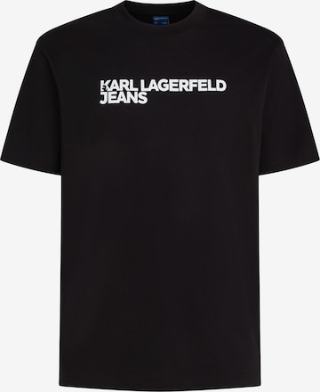 T-Shirt KARL LAGERFELD JEANS en noir : devant