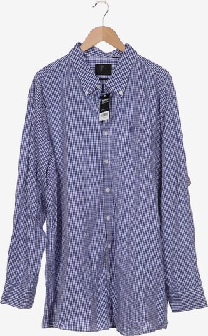 JP1880 Button Up Shirt in 4XL in Blue: front