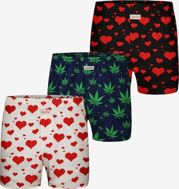 Sugar Pine Boxer shorts ' Motiv Print Mix ' in Mixed colours: front