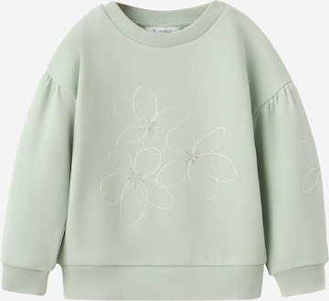 MANGO KIDS Collegepaita 'SPRING' värissä vihreä: etupuoli