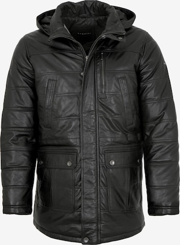 bugatti - Chaqueta de entretiempo 'Thunder' en negro: frente