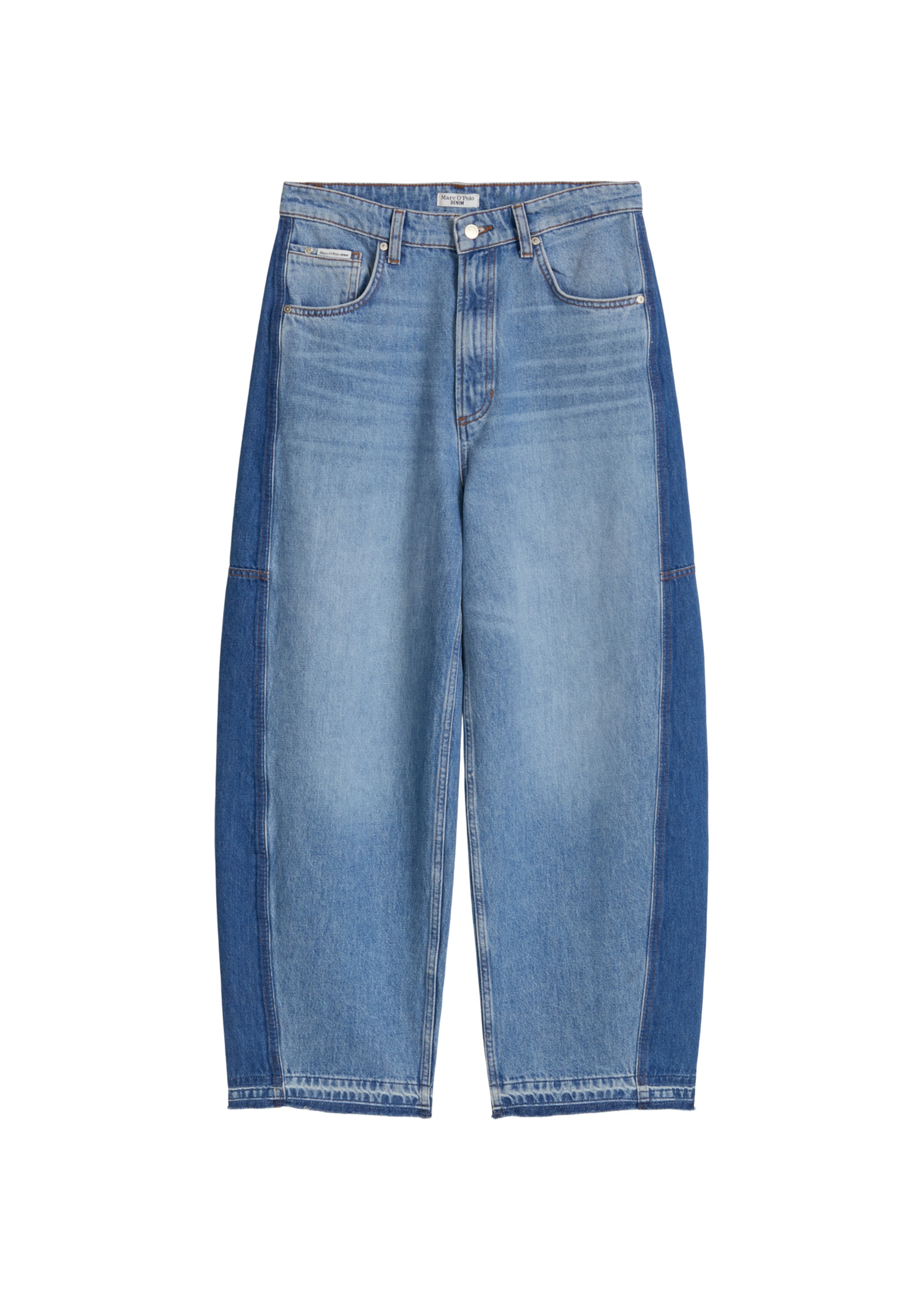 Marc O'Polo DENIM Barrel Jeans 'Enni' in Blau: Vorderseite