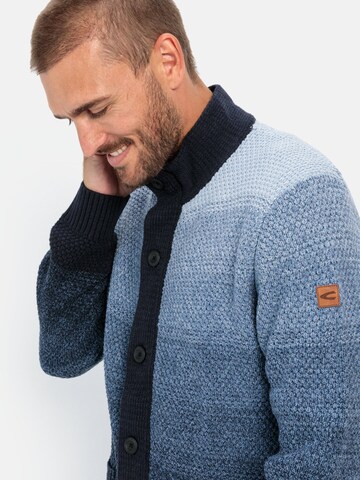CAMEL ACTIVE Knit Cardigan in Night Blue, Light Blue ABOUT YOU