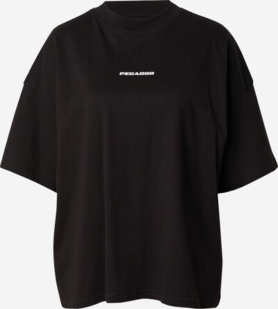 Pegador Υπερμέγεθες μπλουζάκι 'ARENDAL' σε μαύρο / λευκό, Άποψη προϊόντος