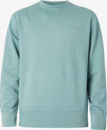 Sweat-shirt 'Code' Superdry en bleu : devant