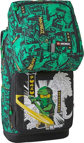 LEGO® Bags Schulrucksack Set in Grün: predná strana