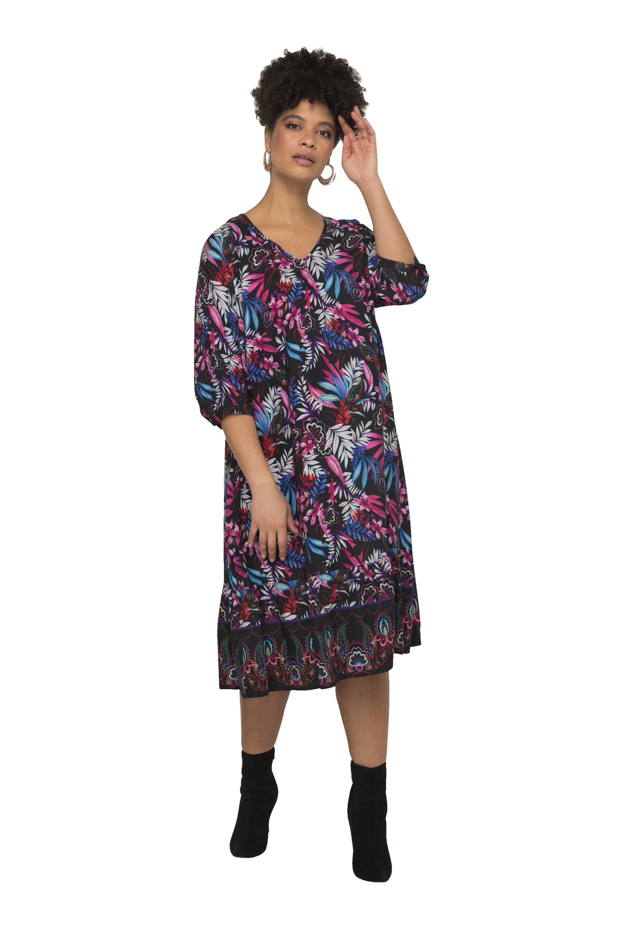 MIAMODA Dress in Black