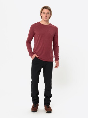 VAUDE Functioneel shirt 'Rosemoor III' in Rood