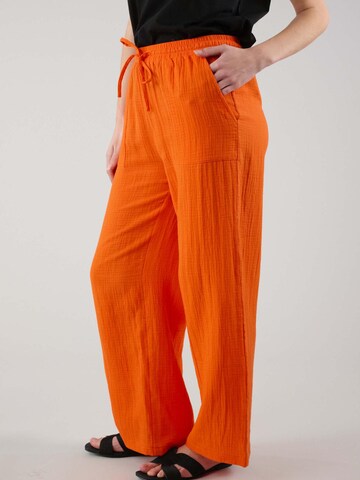 Wide Leg Pantalon 'Dana' Deeluxe en orange