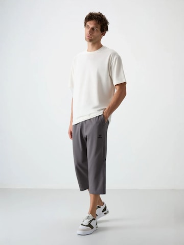 Wide Leg Pantalon Tommy Life en gris