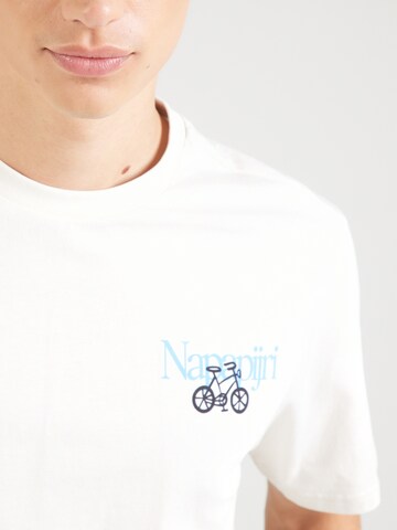 NAPAPIJRI - Camiseta 'S-SWHOL' en blanco