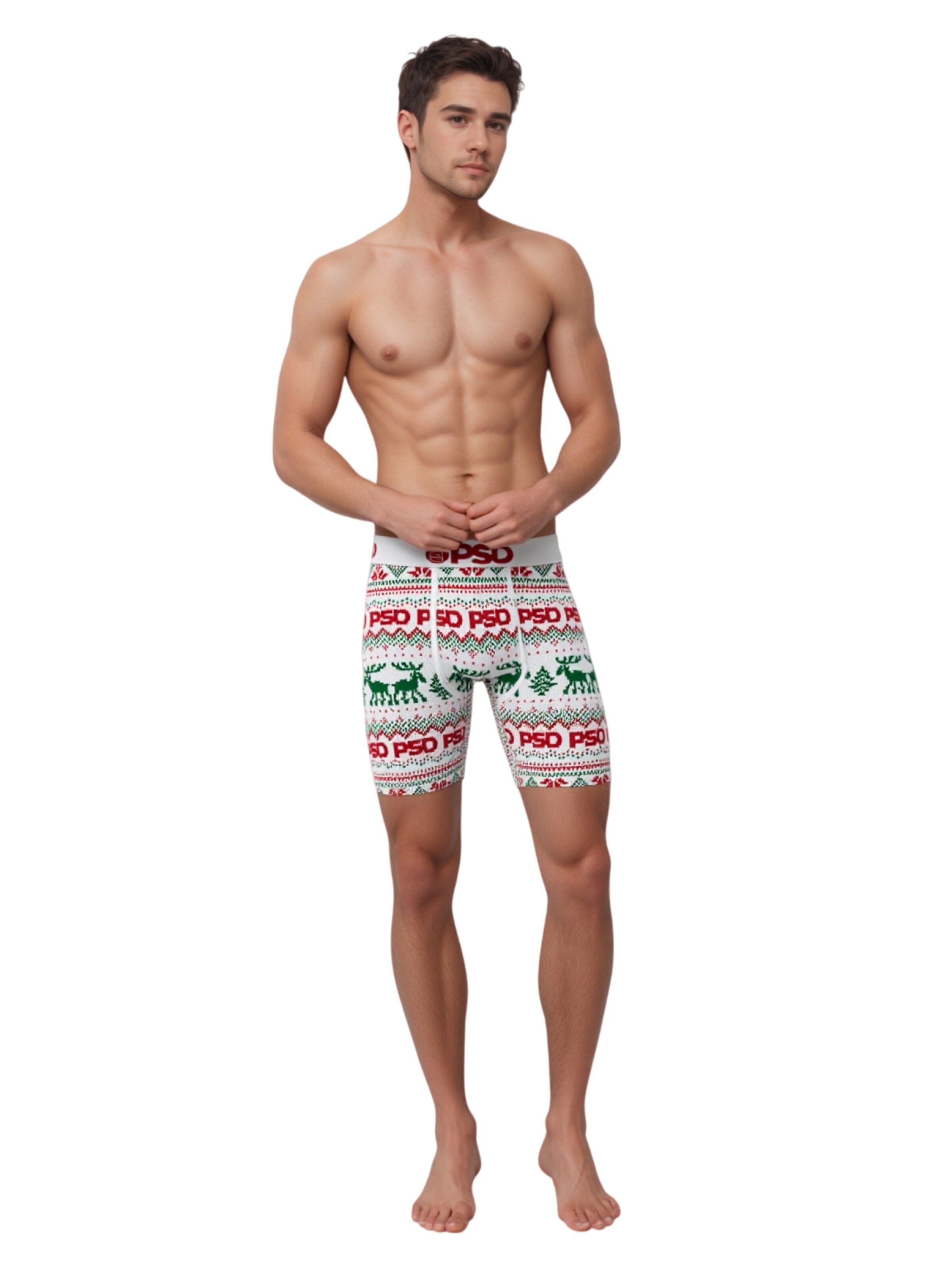 PSD Boxershorts 'FAIR ISLE' in Gemengde kleuren