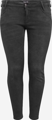 Tom Tailor Women + - Skinny Calças de ganga em cinzento: frente