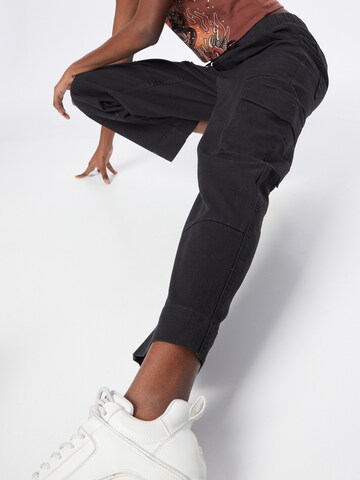 Loosefit Pantalon cargo GAP en noir